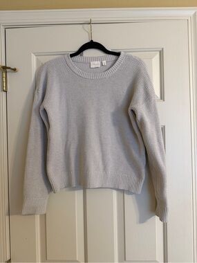 Cyrus Waffle Knit Crewneck Sweater